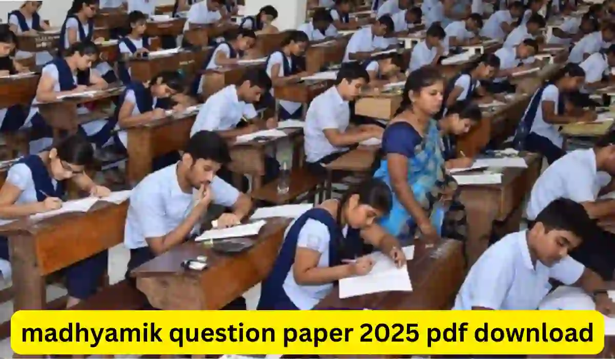 Madhyamik English Question Paper 2025